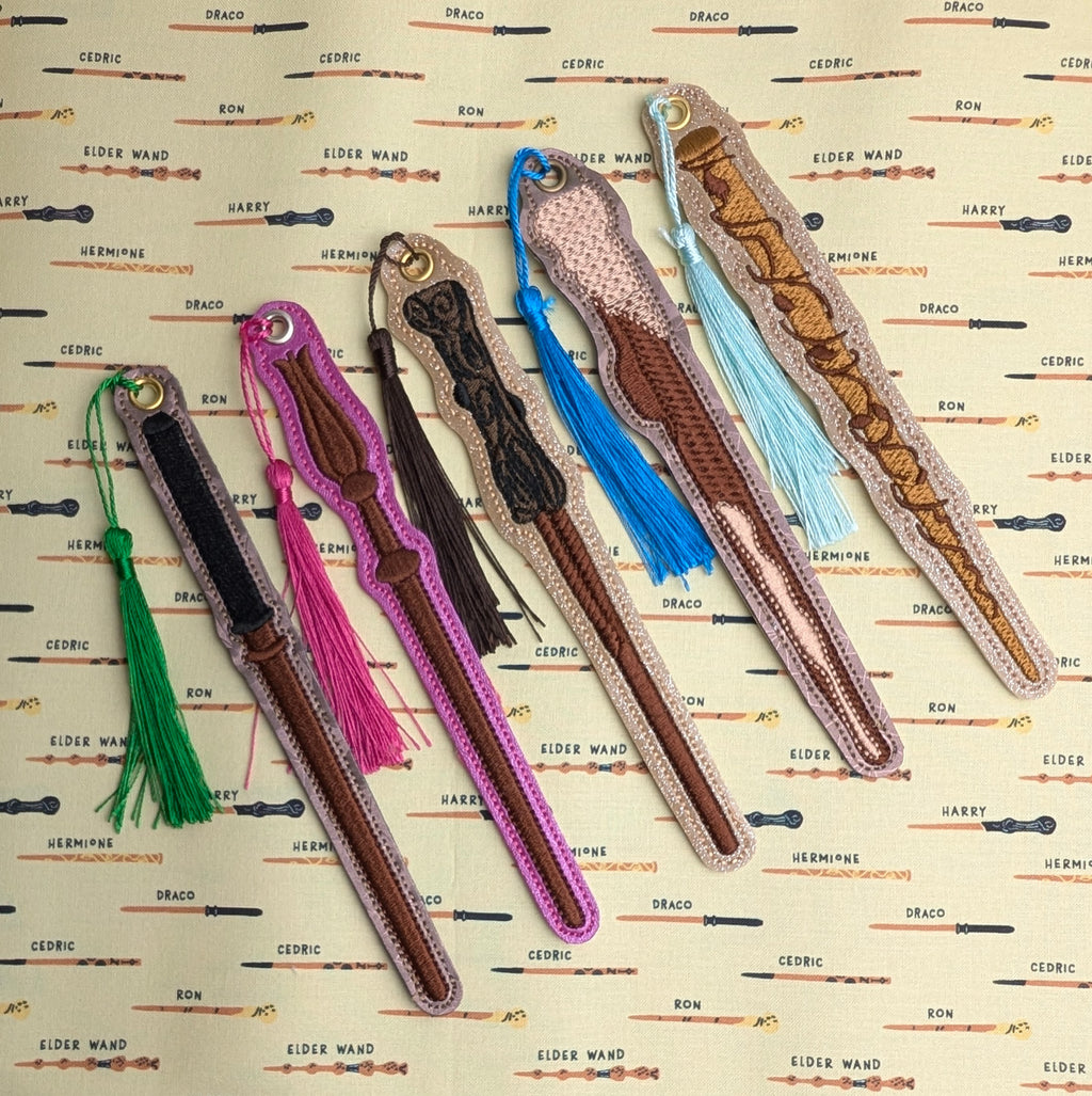 Magical Wizard Wand Bookmark