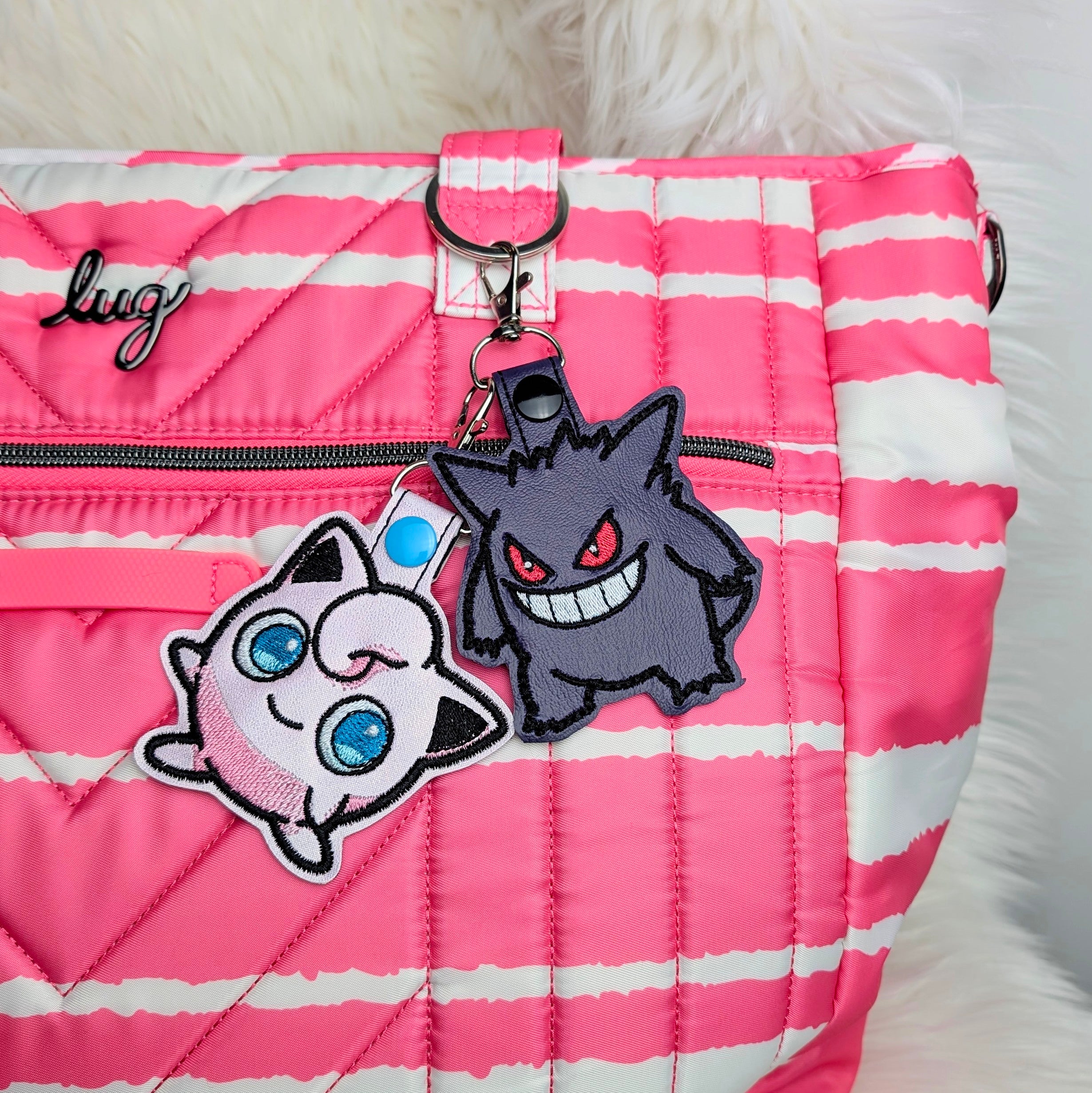 Pocket Creature Snap Tab Keychains