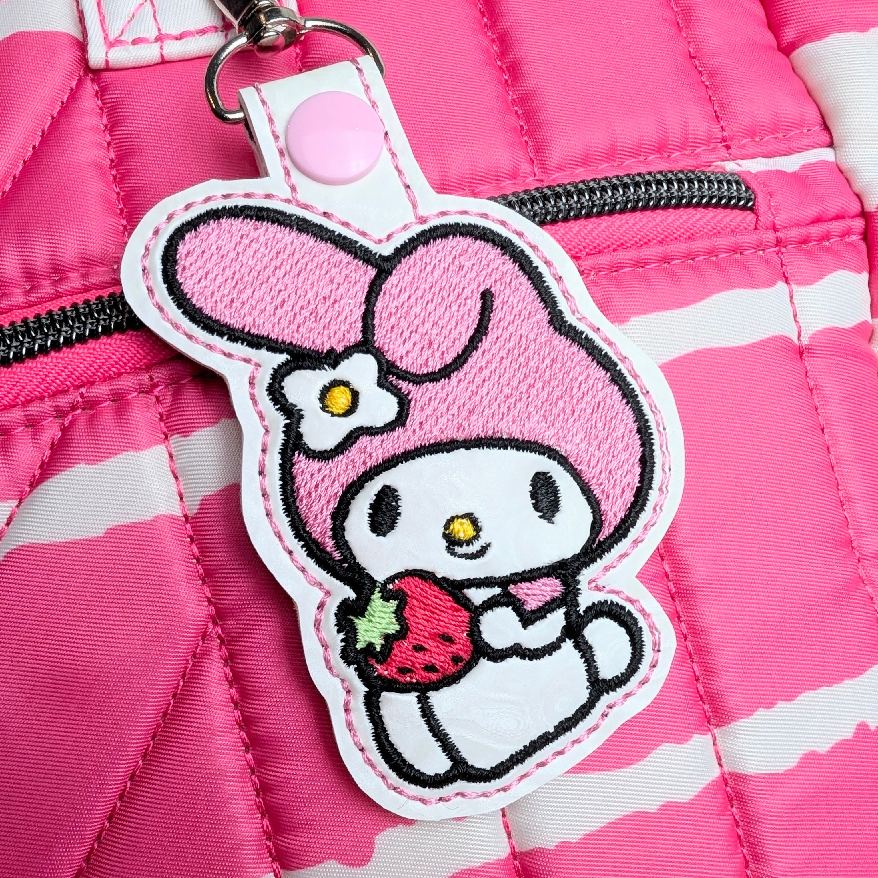 Kawaii Character Snap Tab Keychains