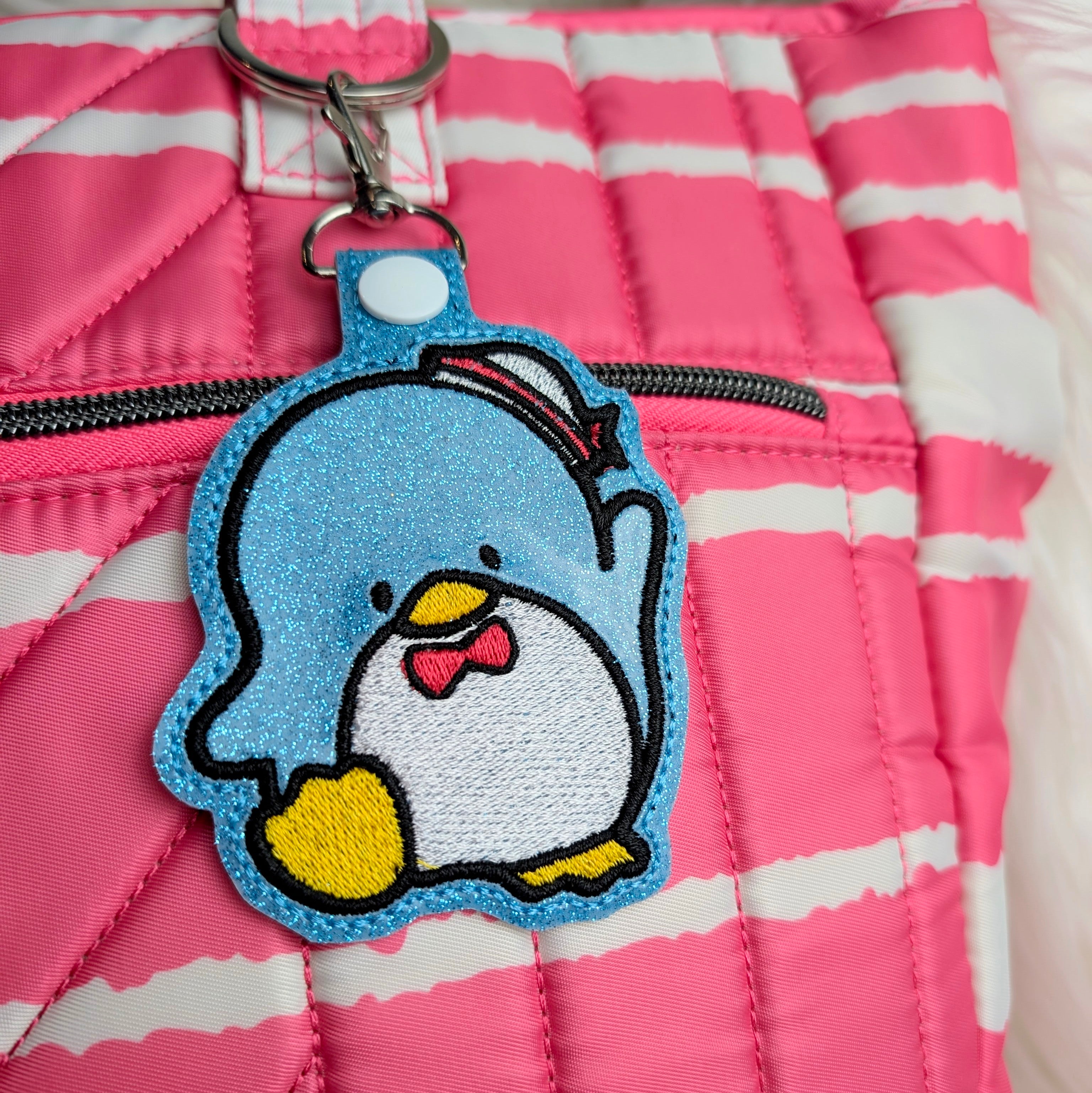 Kawaii Character Snap Tab Keychains