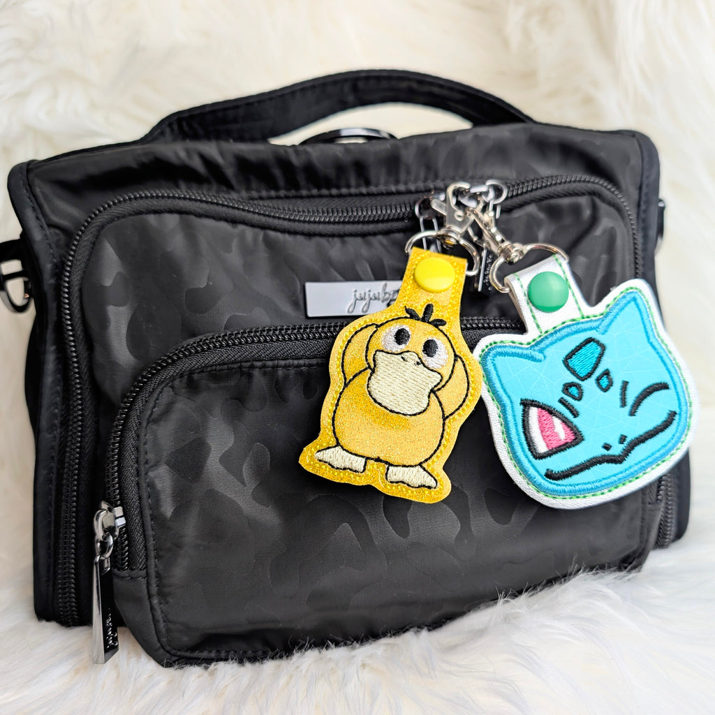 Pocket Creature Snap Tab Keychains