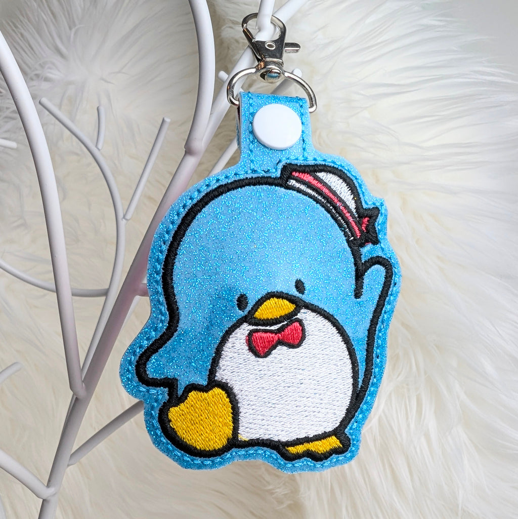 Kawaii Character Snap Tab Keychains