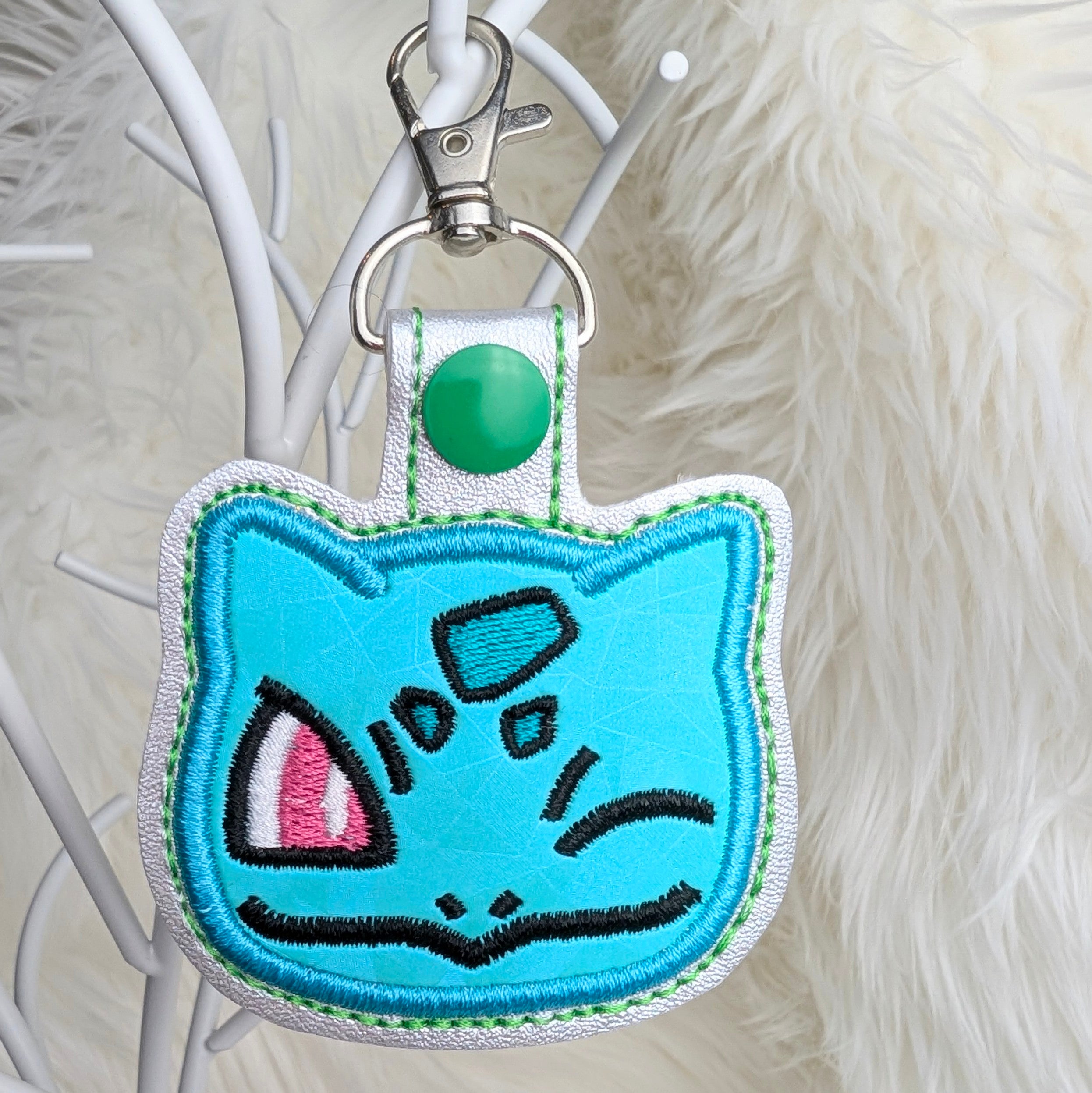 Pocket Creature Snap Tab Keychains