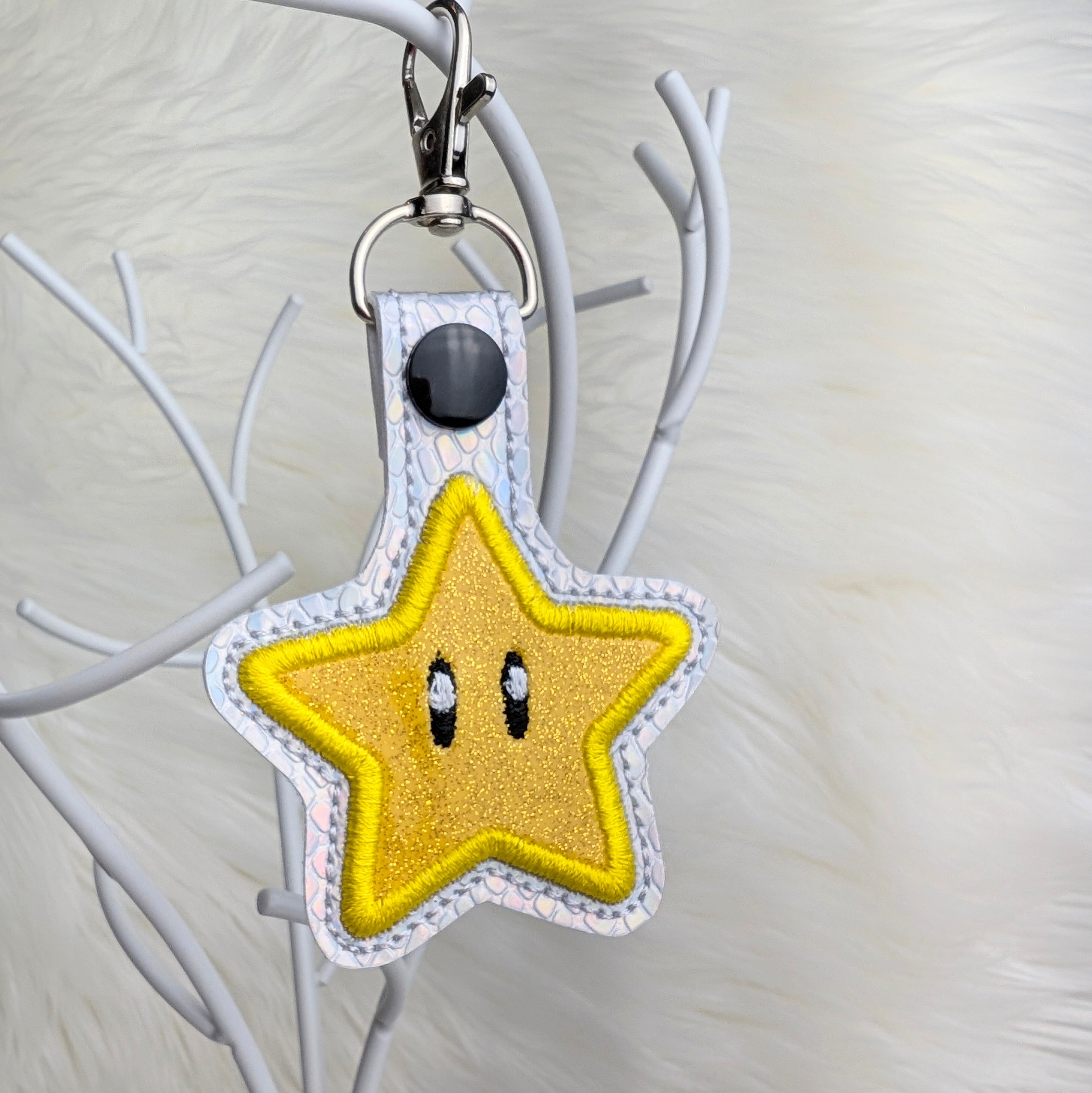 Star Power & Spooky Boo Snap Tab Keychains