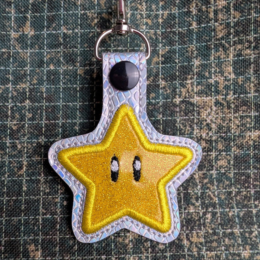 Star Power & Spooky Boo Snap Tab Keychains