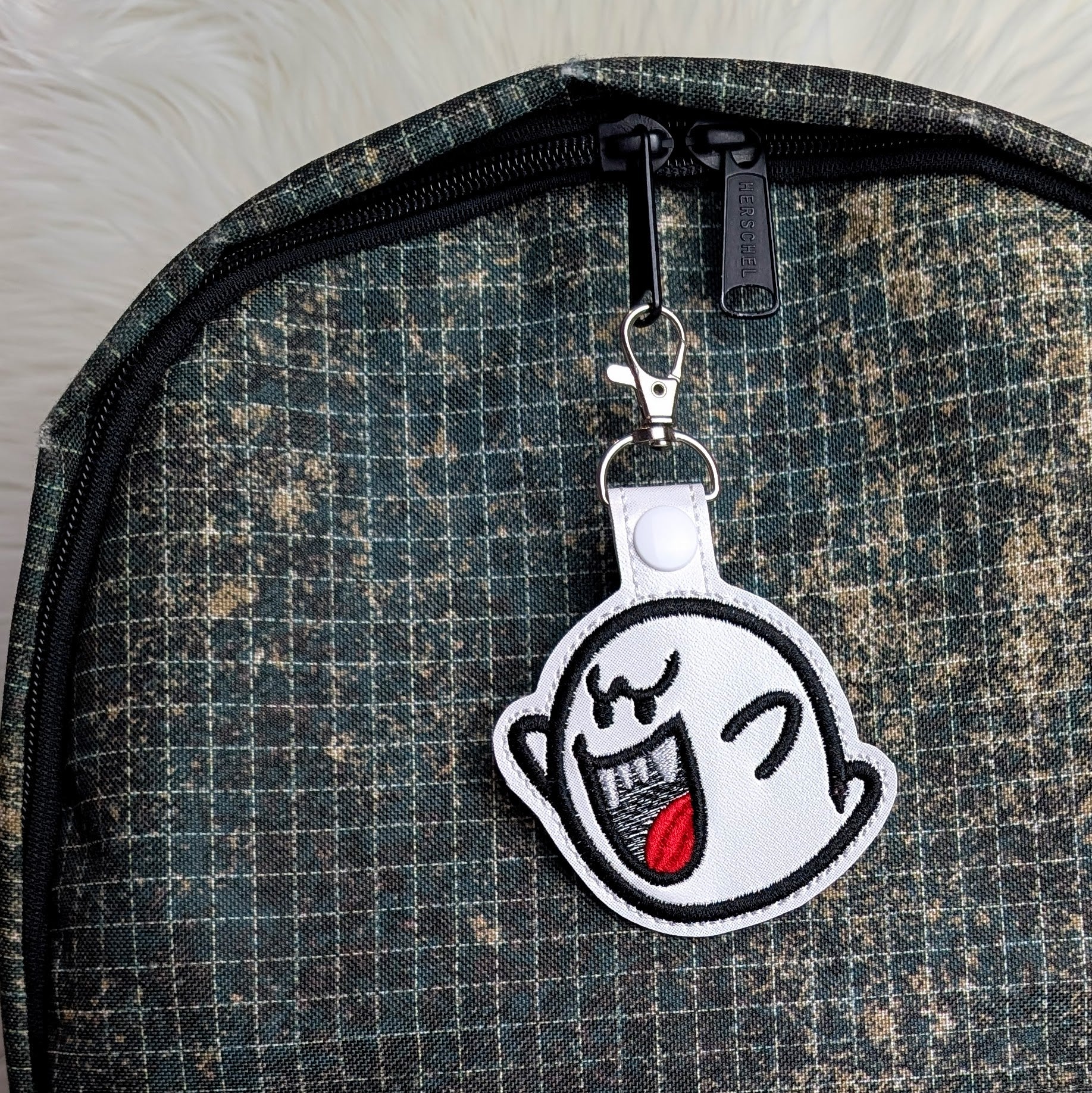 Star Power & Spooky Boo Snap Tab Keychains