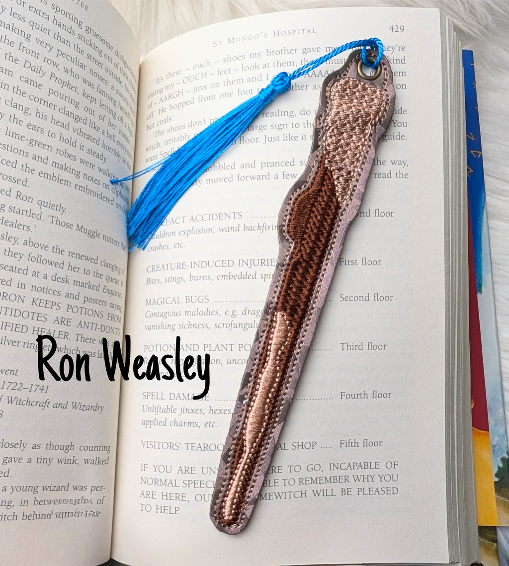 Magical Wizard Wand Bookmark